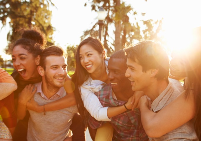 group of friends - social connections are key to good mental health